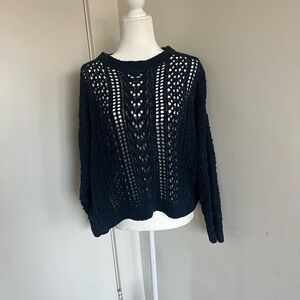 Elegant Navy Sweater